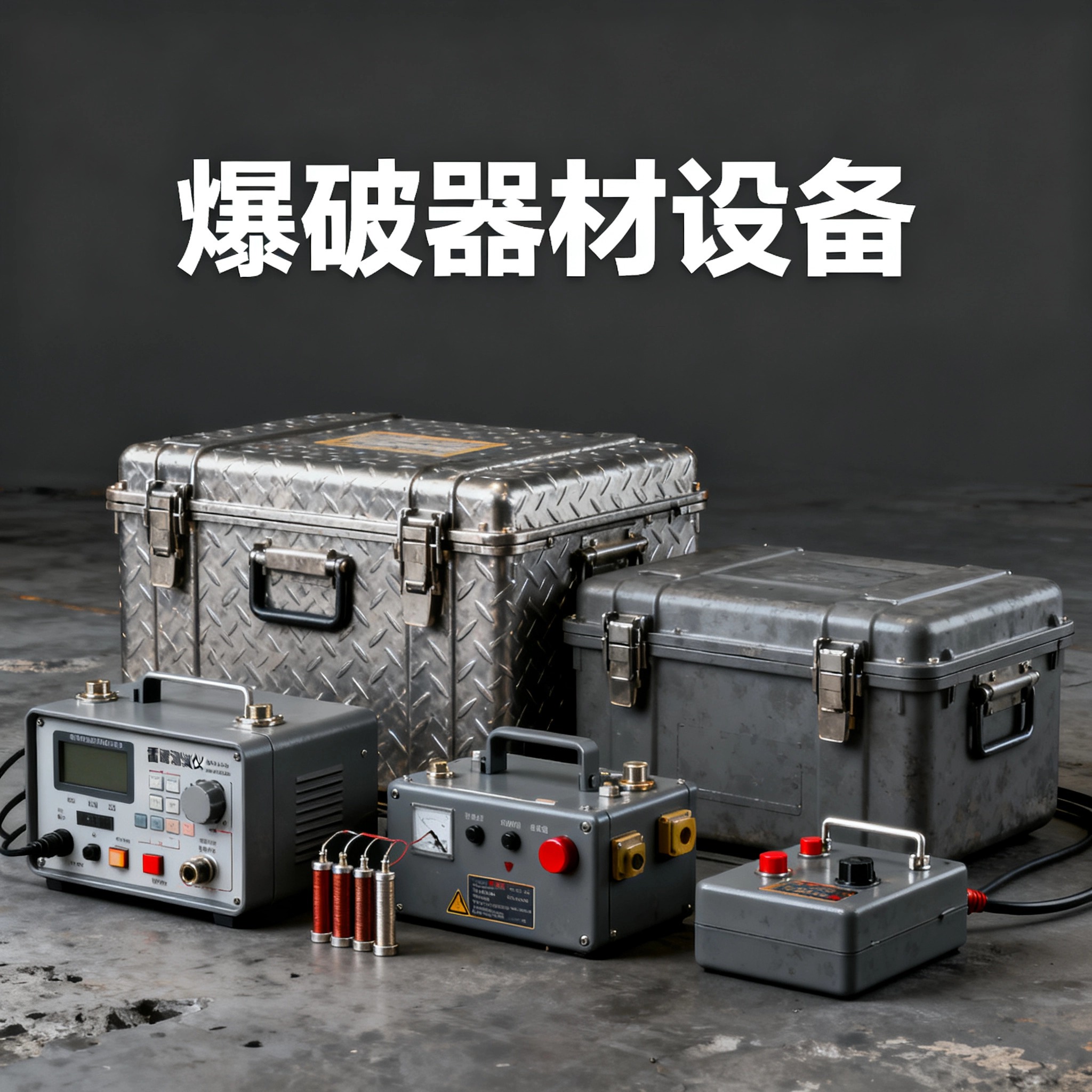乌坡镇爆破工程师的“兵器库”：常用器材一册通